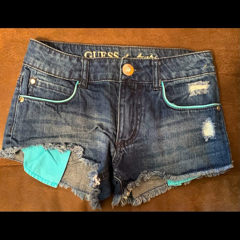 Guess Jean Short Shorts Girls Size 10